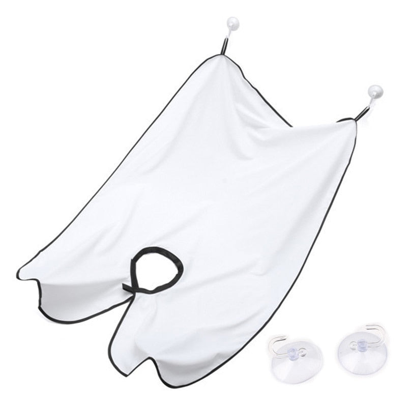 Man Bathroom Apron Male Beard Hair Shaving Apron Beard Care Shaving Waterproof Apron Bathroom Organizer Gift for Man Aprons