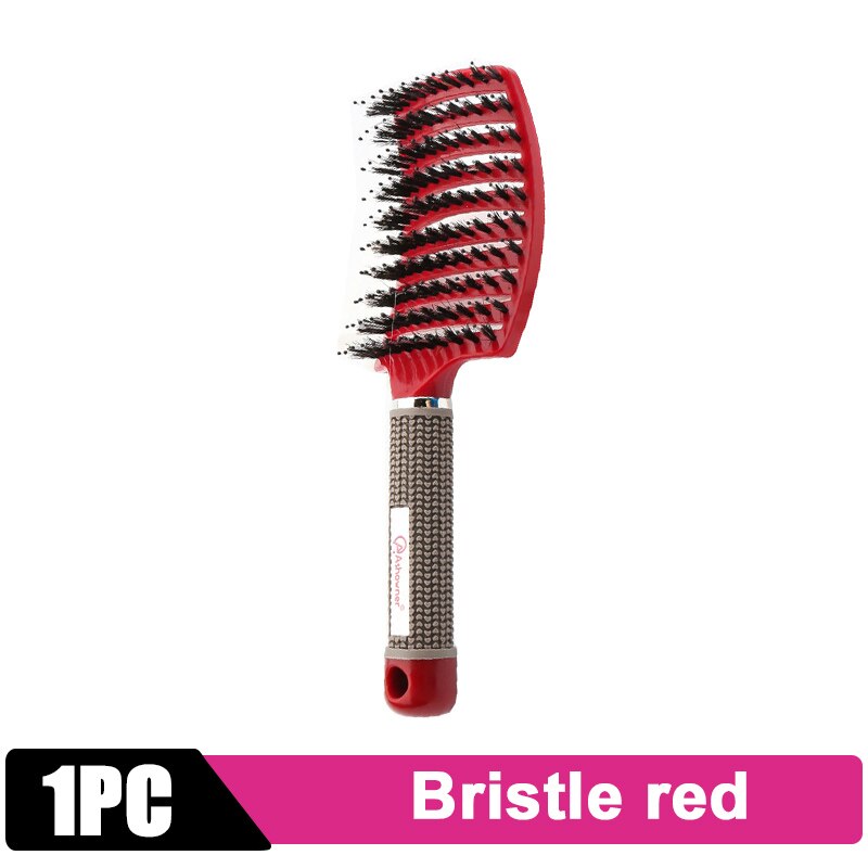 Detangle Hairbrush Women Hair Brush Massage Comb Brush for Hair Hairdressing Tools Curly Wet Combing Brushes Barber Hair Comb