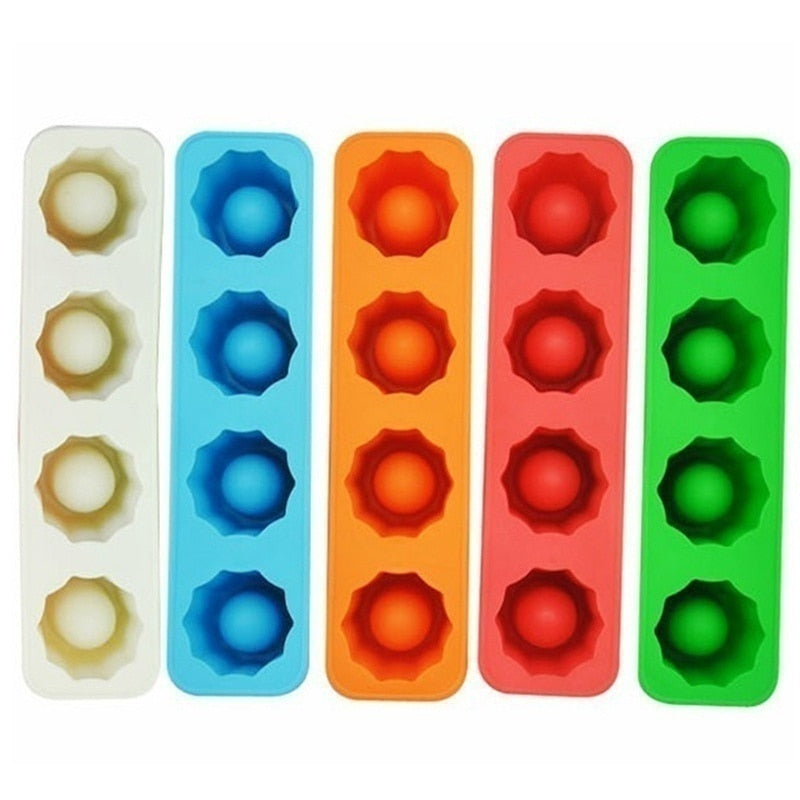 Ice Cube Tray Mold Maakt Shot Bril Ice Mould Ice Tray Zomer Drinken Tool Glas Mold