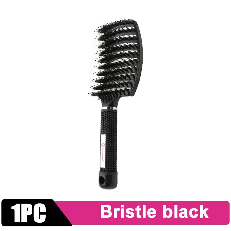 Detangle Hairbrush Women Hair Brush Massage Comb Brush for Hair Hairdressing Tools Curly Wet Combing Brushes Barber Hair Comb