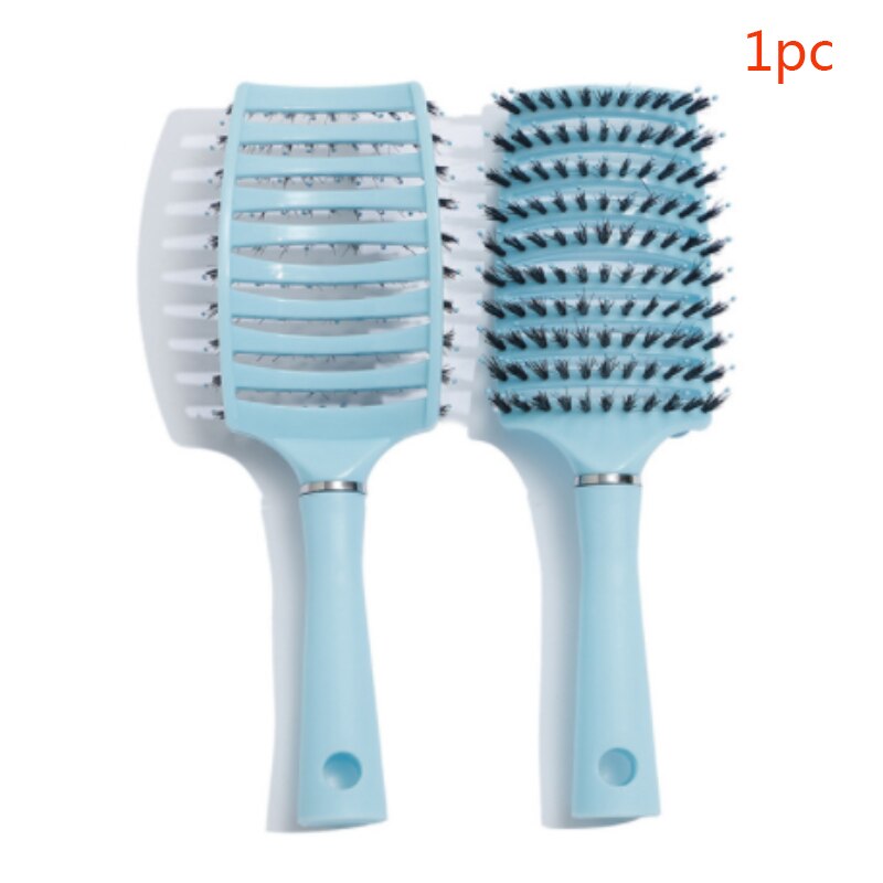 Detangle Hairbrush Women Hair Brush Massage Comb Brush for Hair Hairdressing Tools Curly Wet Combing Brushes Barber Hair Comb