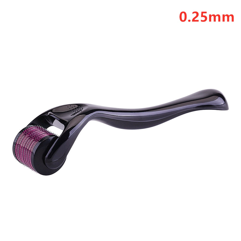 Derma Roller for Skin,Beard &amp; Hair  0.2mm\0.25mm\0.3mm needle- Micro Face Roll Tool 540 Needles for Facial,Body &amp; Hair Growth