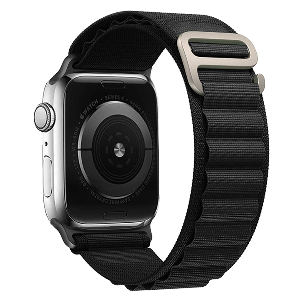 Alpine loop strap For apple watch band 49mm 45mm 41mm 44mm 40mm Nylon watchband bracelet belt iwatch series 3 5 SE 6 7 8 Ultra